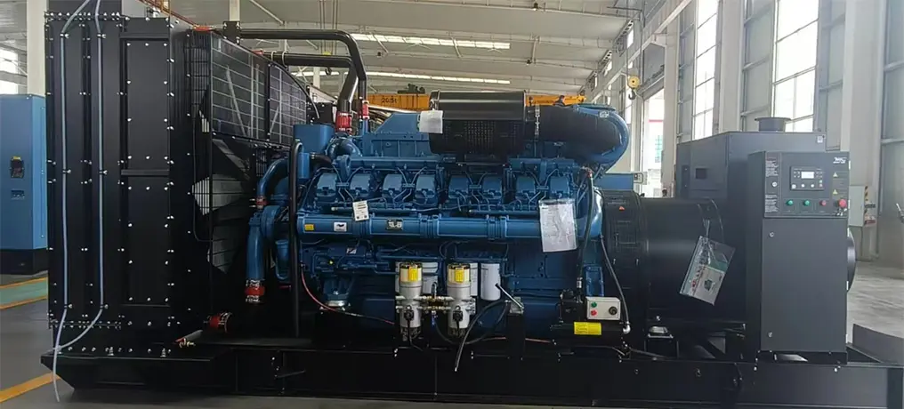 Дизельная электростанция открытого исполнения на двигателе Baudouin напряжение 0,4кВ Дизельная электростанция на двигателе Baudouin напряжение 0,4кВ