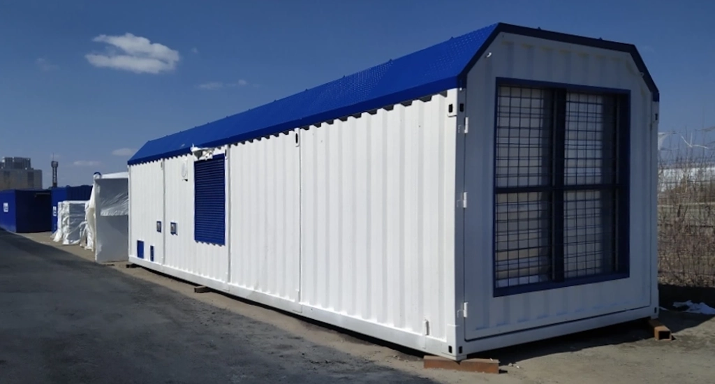 Дизельный генератор на двигателе Yuchai в утепленном контейнере "Север"