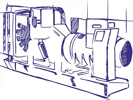 ДЭС (ДГУ) ЭТРО АД 400-Т400  изготовлены с двигателем Doosan P158LD от российского производителя завода «Электроагрегат» Дизель-генераторы ЭТРО в Барнауле АД400-Т400 с двигателем Doosan P158LD от российского производителя